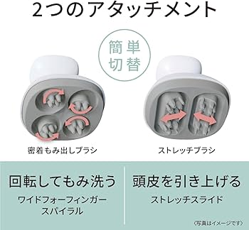 Amazon.co.jp: パナソニック 頭皮エステ リフトモード 密着もみ出し