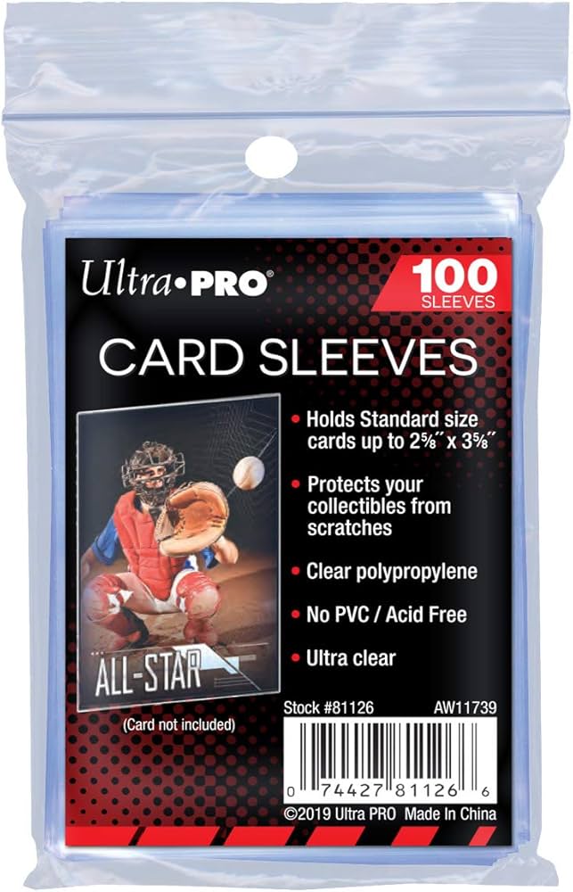 Amazon.co.jp: 500 Ultra Pro Soft Card Sleeves/Penny Sleeves (5