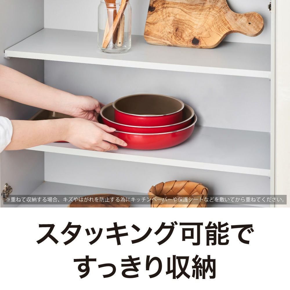 Amazon.co.jp: エバークック フライパンセット 8点セット IH対応 ガス