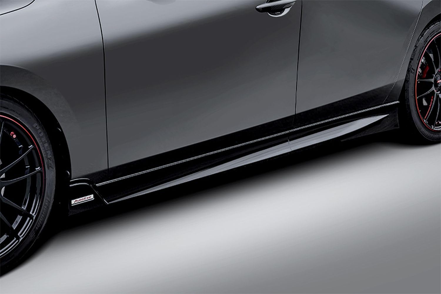 Amazon | オートエクゼ(Auto Exe) サイドアンダースポイラー BP-06S