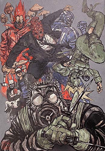 Amazon.co.jp: ドロヘドロ 原画展 キャンバスアート 心 能井 煙