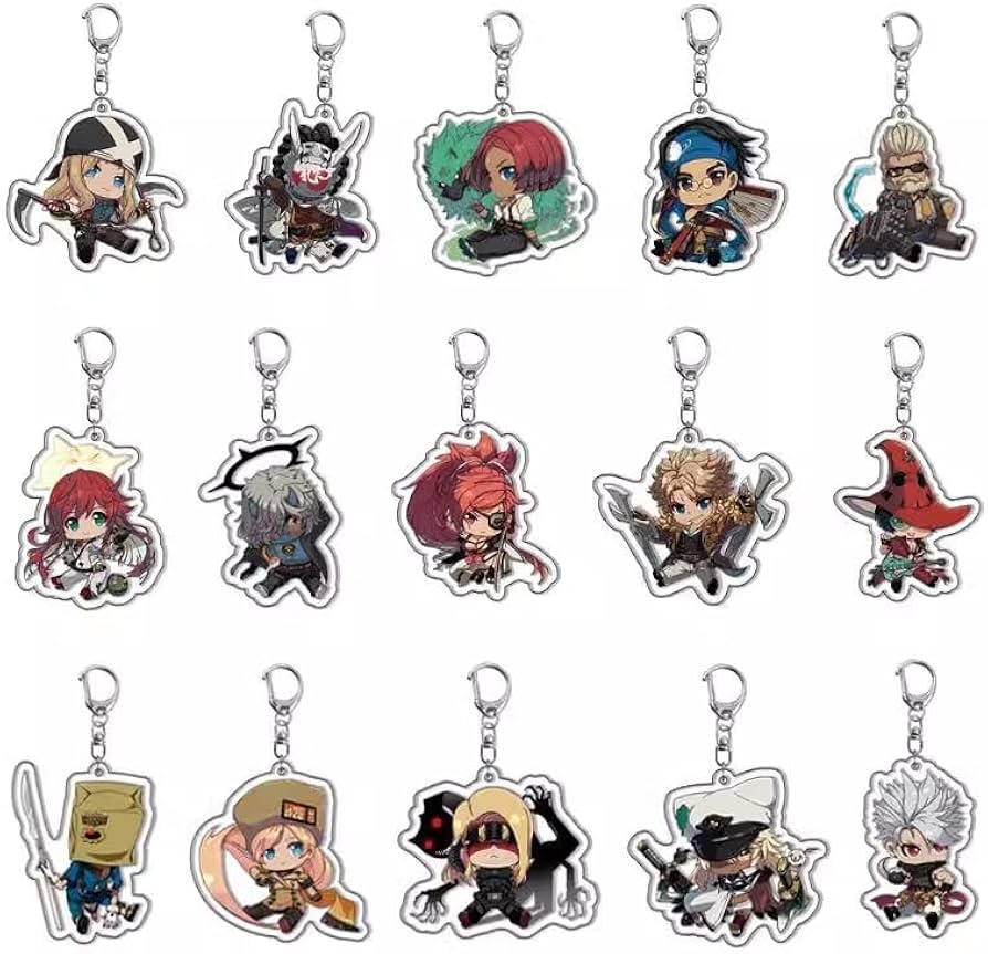 Amazon.co.jp: EUYUL(ユーユル)ギルティギア グッズ キーホルダー