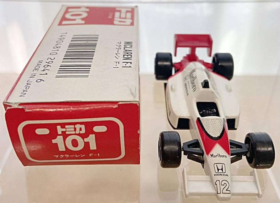Amazon.co.jp: トミカ赤箱No.101マクラーレンF1 日本製 : おもちゃ