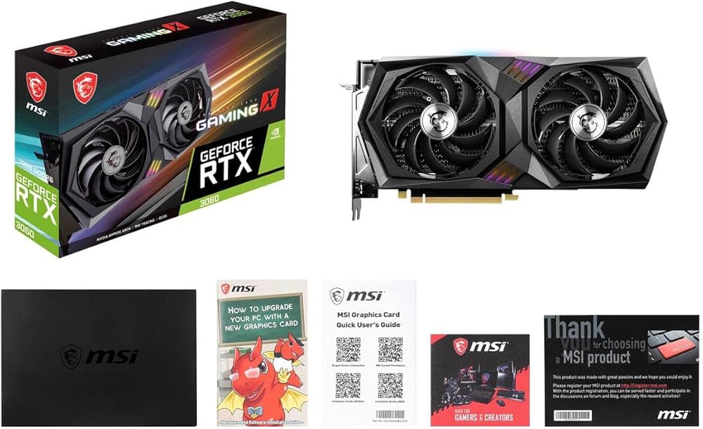 Amazon | MSI GeForce RTX 3060 GAMING X 12G グラフィックスボード