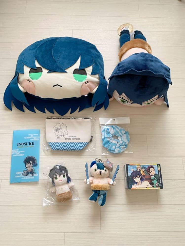 Amazon.co.jp: 鬼 滅 嘴平伊之助 いのすけ 猪突猛進 素顔 8点セット