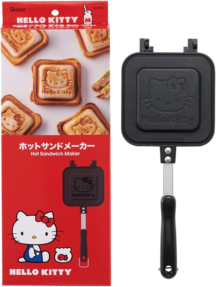 Amazon｜スケーター(Skater) ホットサンドメーカー かわいい焼き上がり