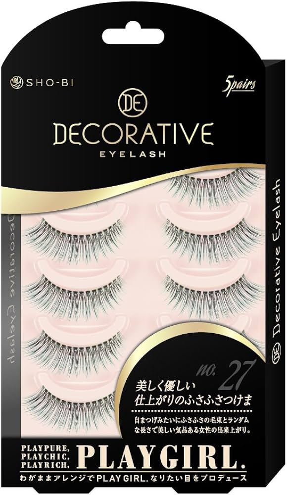 Amazon | デコラティブアイラッシュ プレイガールNo.27(上まつげ用