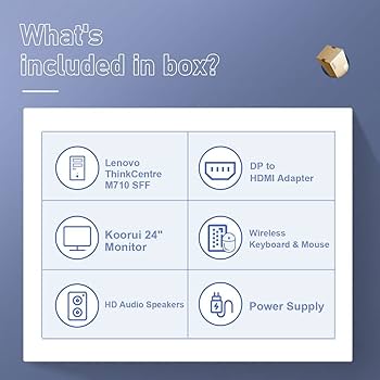 Amazon.com: Lenovo ThinkCentre M710S Desktop Computer Bundle