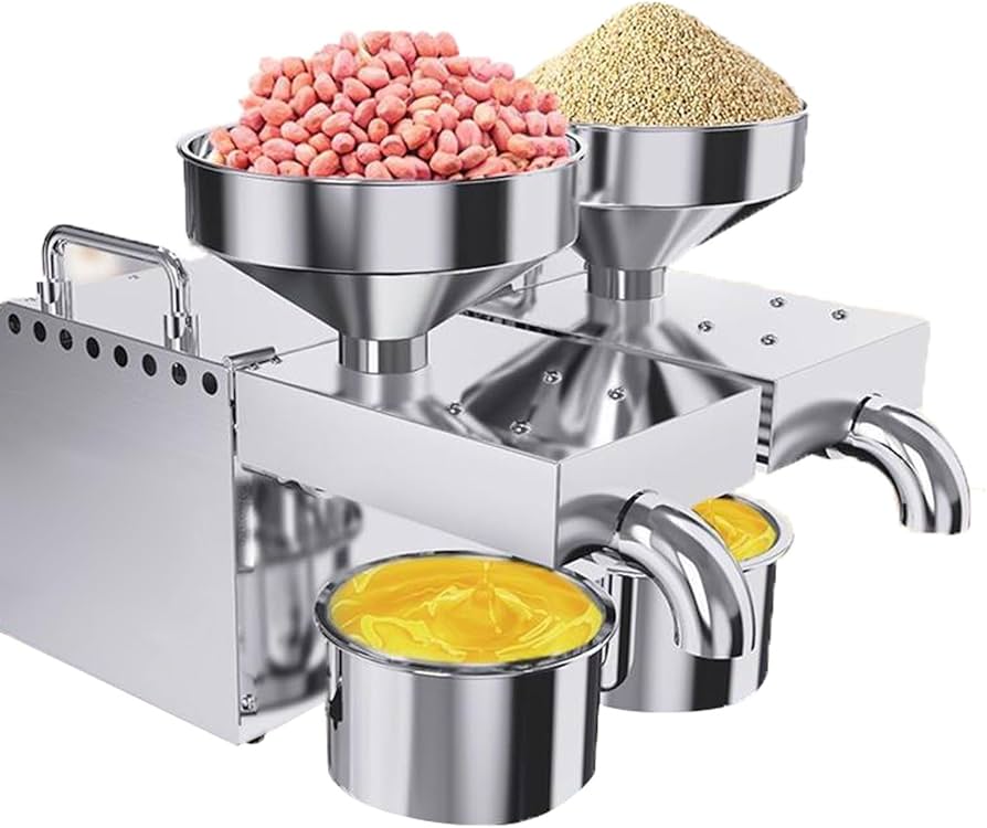 Amazon | オイルプレスマシン 油搾り機 低温圧搾/高温圧搾 家庭用/業務