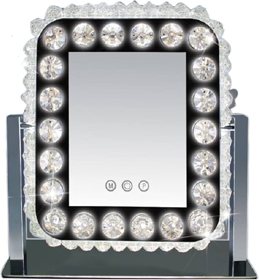 Amazon.co.jp: 女優ライト ダイヤモンドミラー SNS映え かわいい