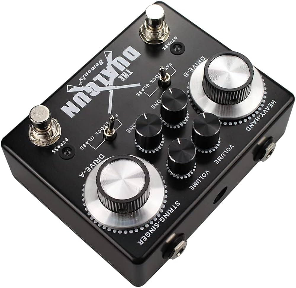 DemonFX Dual GUN – 2 ton Overdrive pedal : Amazon.com.tr: Oyuncak