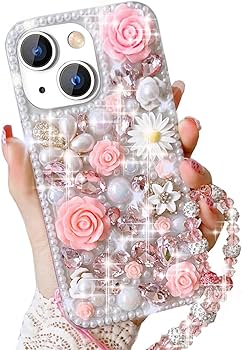 Amazon.com: Changjia for iPhone 15 Plus Glitter Bling Case, Cute