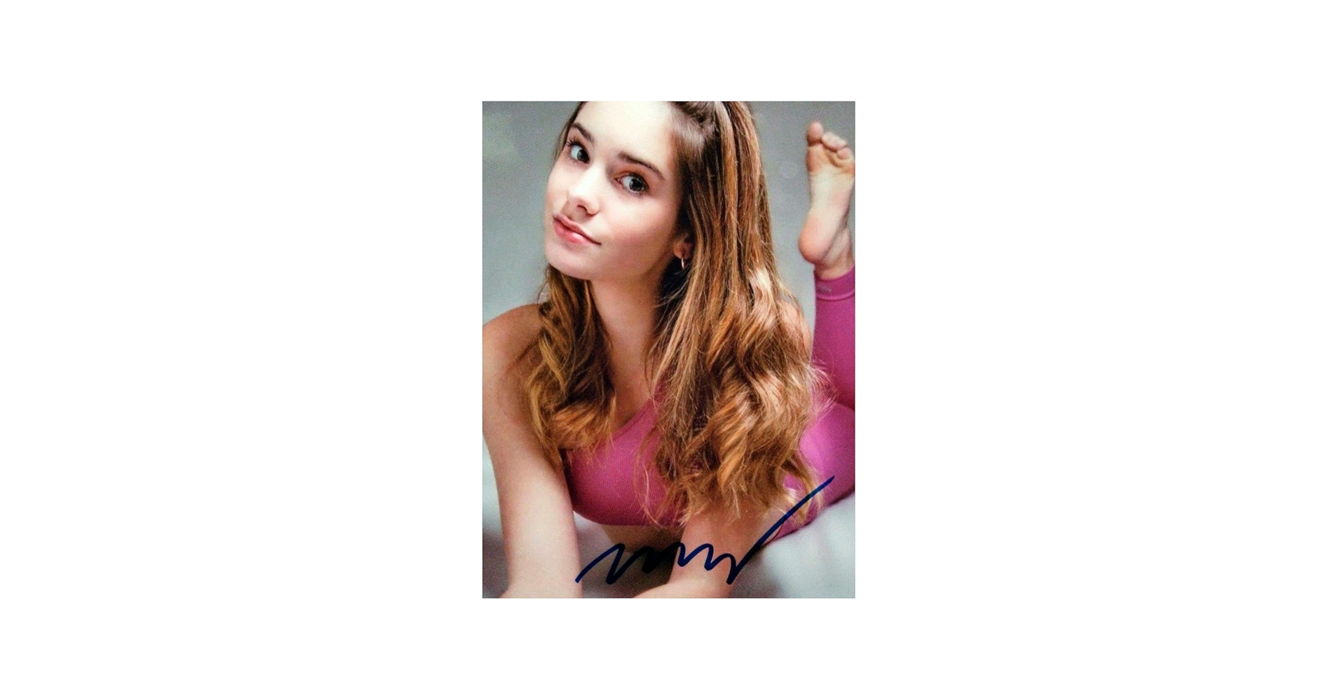 Amazon.co.jp: レイン・マッケンジー直筆サイン入り2Lサイズ写真