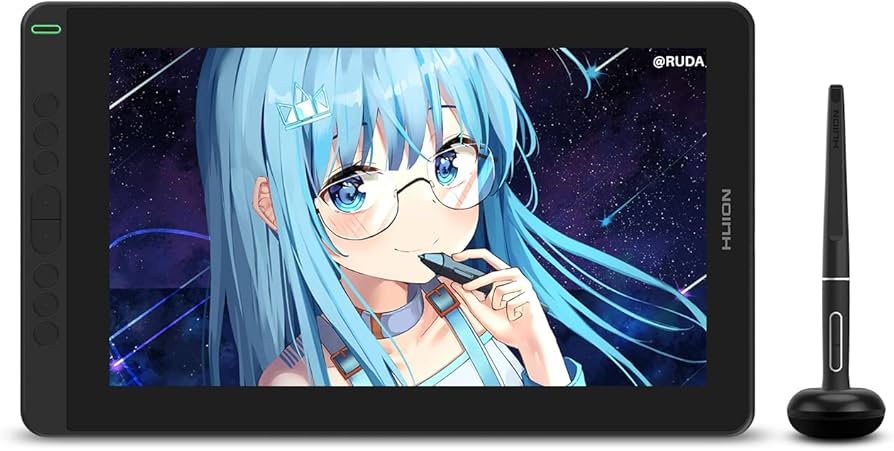 Amazon.co.jp: HUION 液タブ Kamvas 13 13.3インチ 1920x1080 FHD