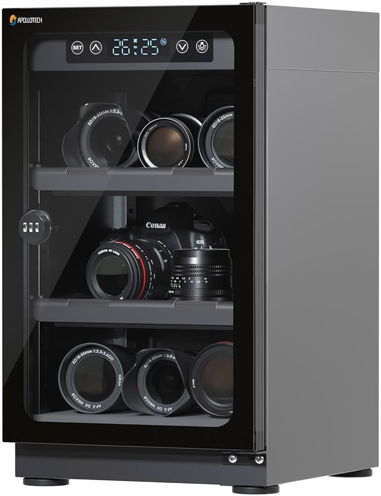 Amazon | apollotech 防湿庫 ドライボックス カメラ防湿庫 防湿ケース