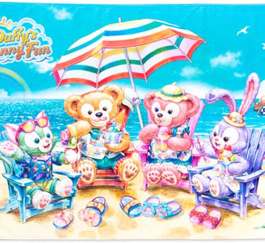 Amazon｜ダッフィー の サニーファン 2019 バスタオル シェリーメイ