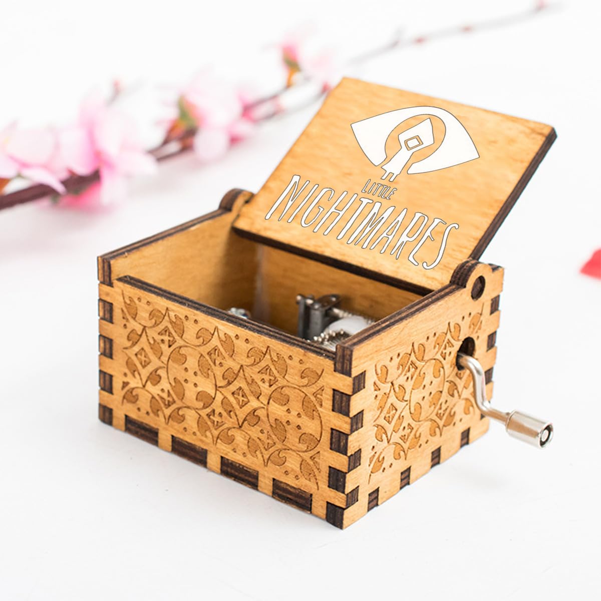 Amazon | リトルナイトメア オルゴール 音楽ボックス 木製