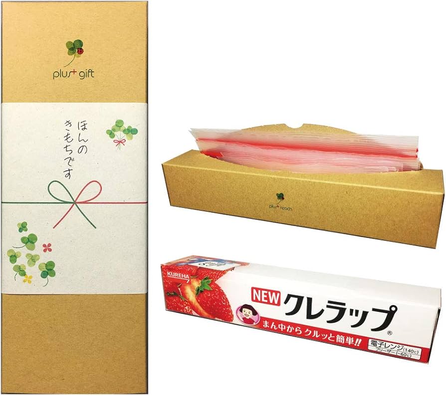 Amazon.co.jp: 【3個セット】ご挨拶PlusギフトKFS（NEWクレラップ＋