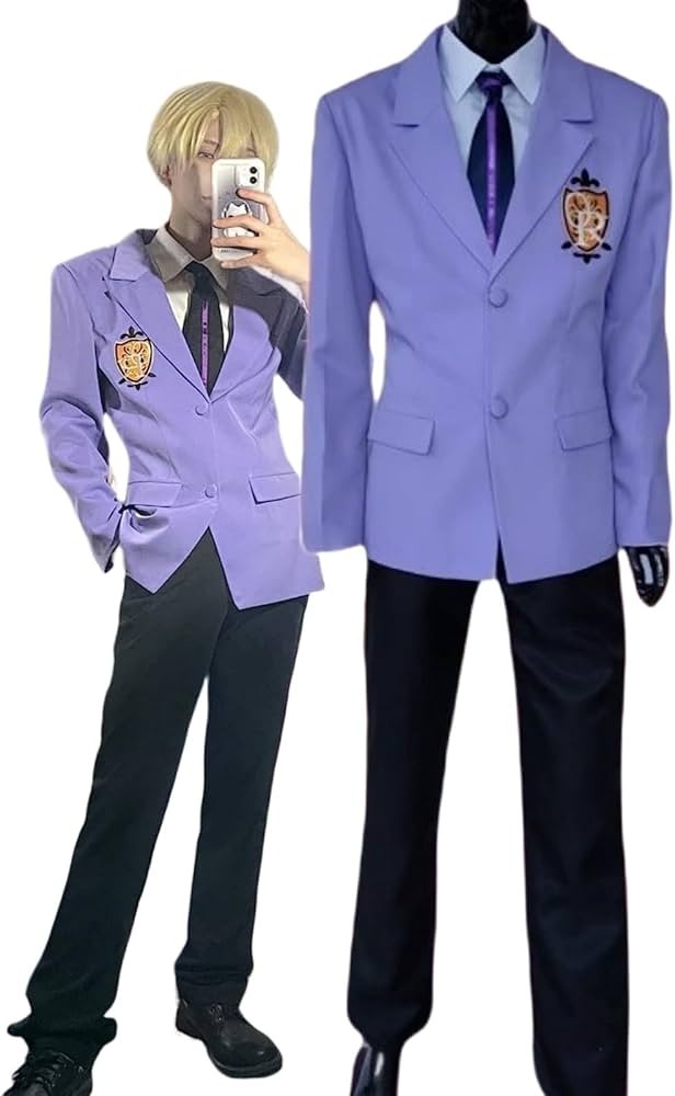 Amazon.co.jp: 桜蘭高校ホスト部 制服 コスプレ衣装 藤岡ハルヒ 須王環
