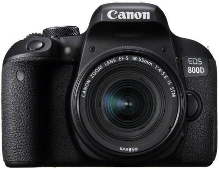 Amazon.com : Canon EOS 800D Digital SLR with 18-55 is STM Lens