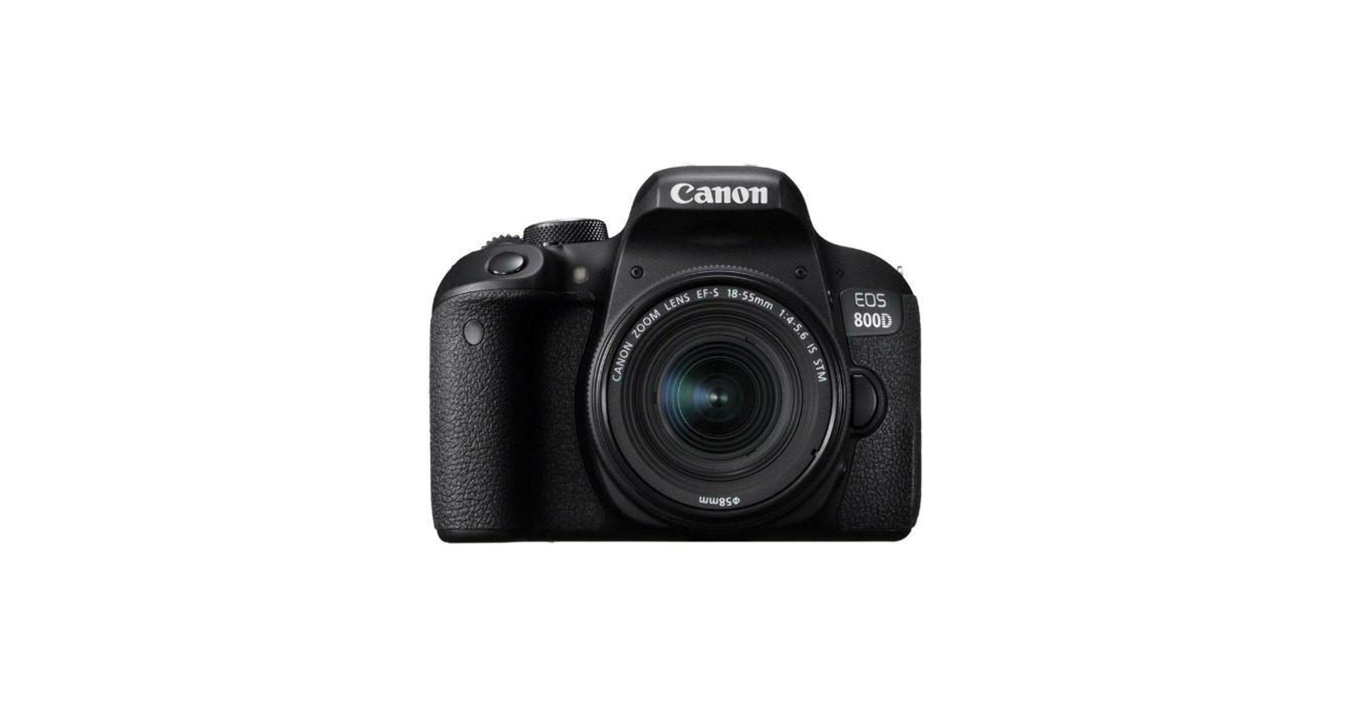 Amazon.com : Canon EOS 800D Digital SLR with 18-55 is STM Lens