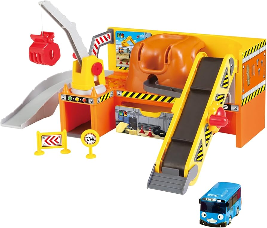 Amazon.co.jp: [バンダイ(BANDAI)] ちびっこバス タヨ 力持ち工事現場
