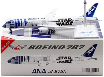 Amazon | ANA 飛行機模型 1:200 B787 スターウォーーズ R2-D2 ANA JET