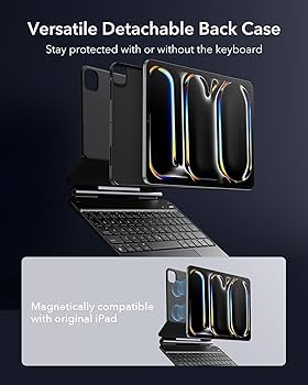 Amazon.com: ESR iPad Air 11 Inch Case with Keyboard (M3/M2, 2025