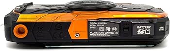 Amazon | RICOH 防水デジタルカメラ RICOH WG-50 オレンジ 防水14m耐