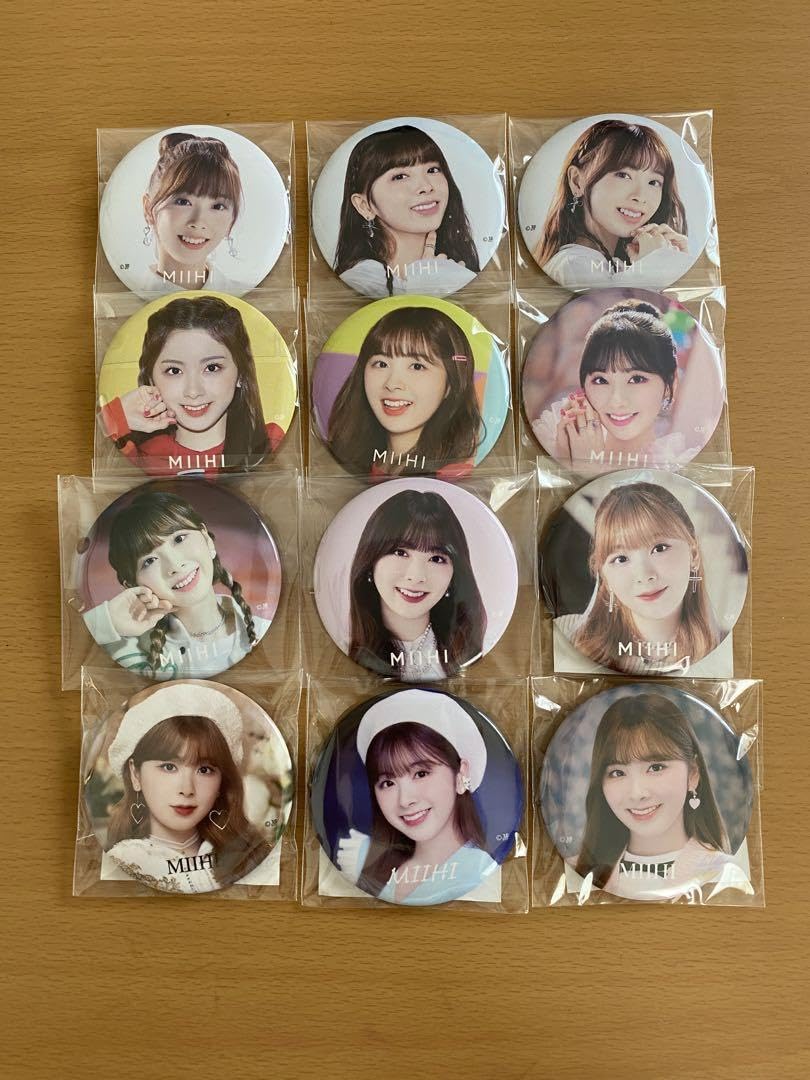 Amazon | NiziU ミイヒ 缶バッジ | バッジ | おもちゃ