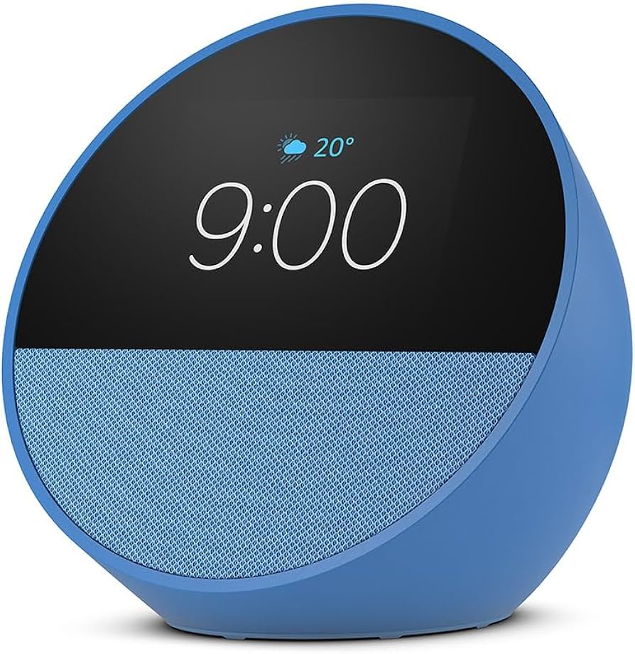 Amazon | Echo Spot（2024年発売）- スマートアラームクロック with
