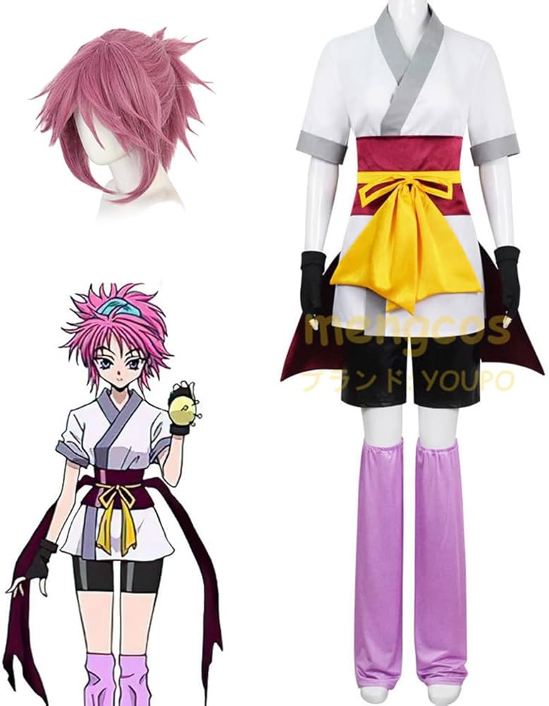 Amazon.co.jp: ハンター×ハンター マチ コスプレ衣装 ウイッグ付き