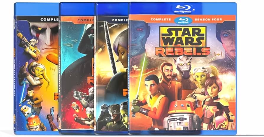 Amazon.com: Star Wars Rebels Complete Series Seasons 1-4 Blu-Ray