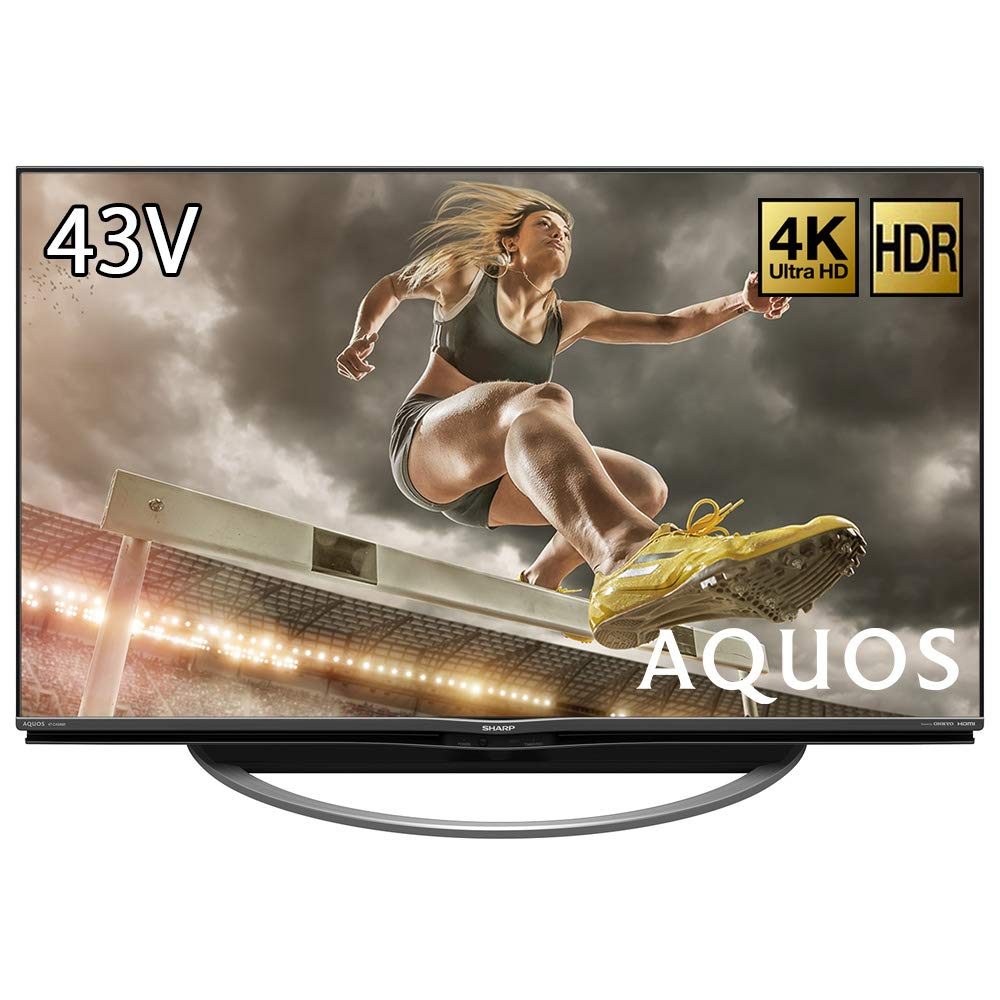 Amazon | シャープ 43V型 液晶 テレビ AQUOS 4T-C43AM1 4K HDR対応 低