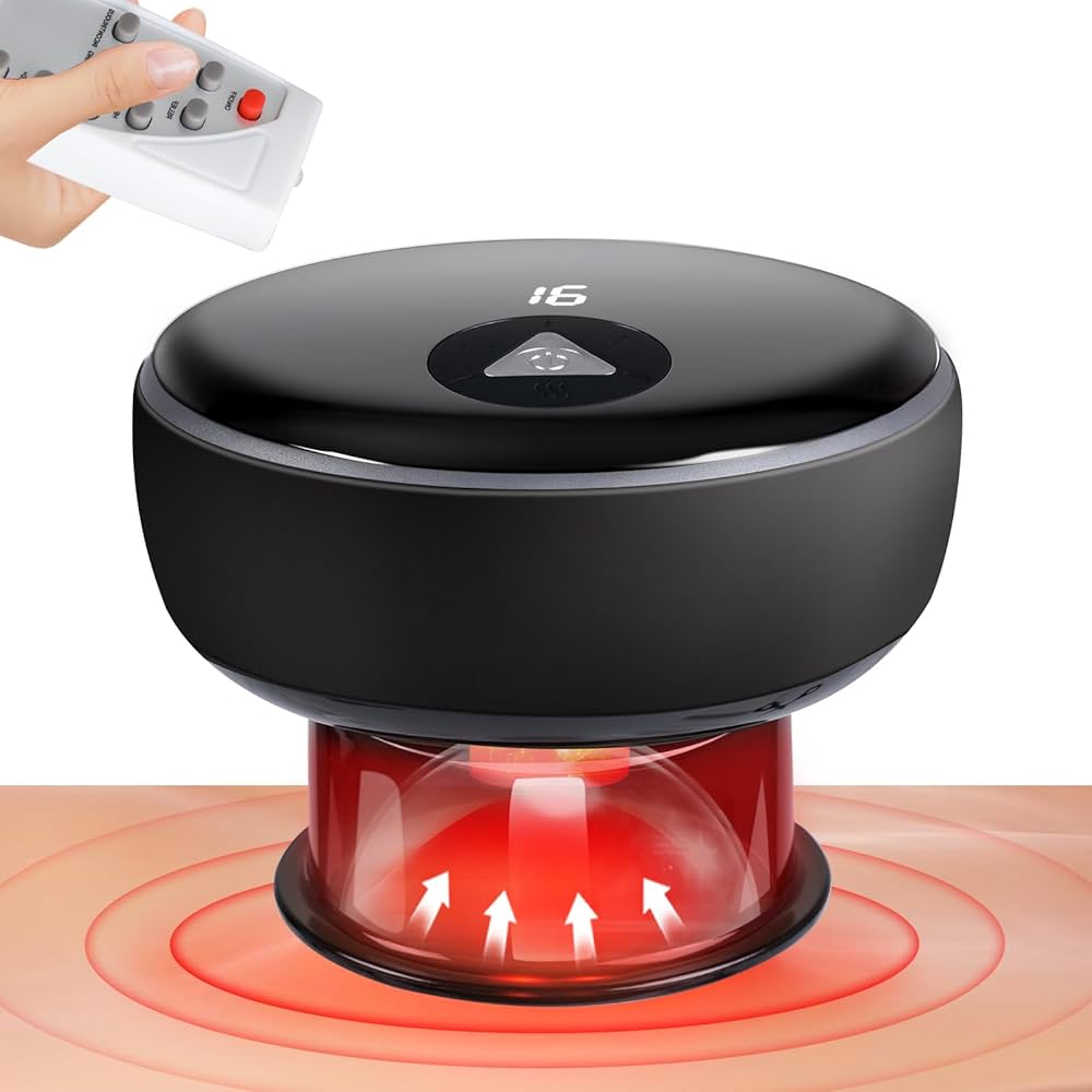 Amazon.com: GAXEZO Remote Control Electric Cupping Massager, Smart