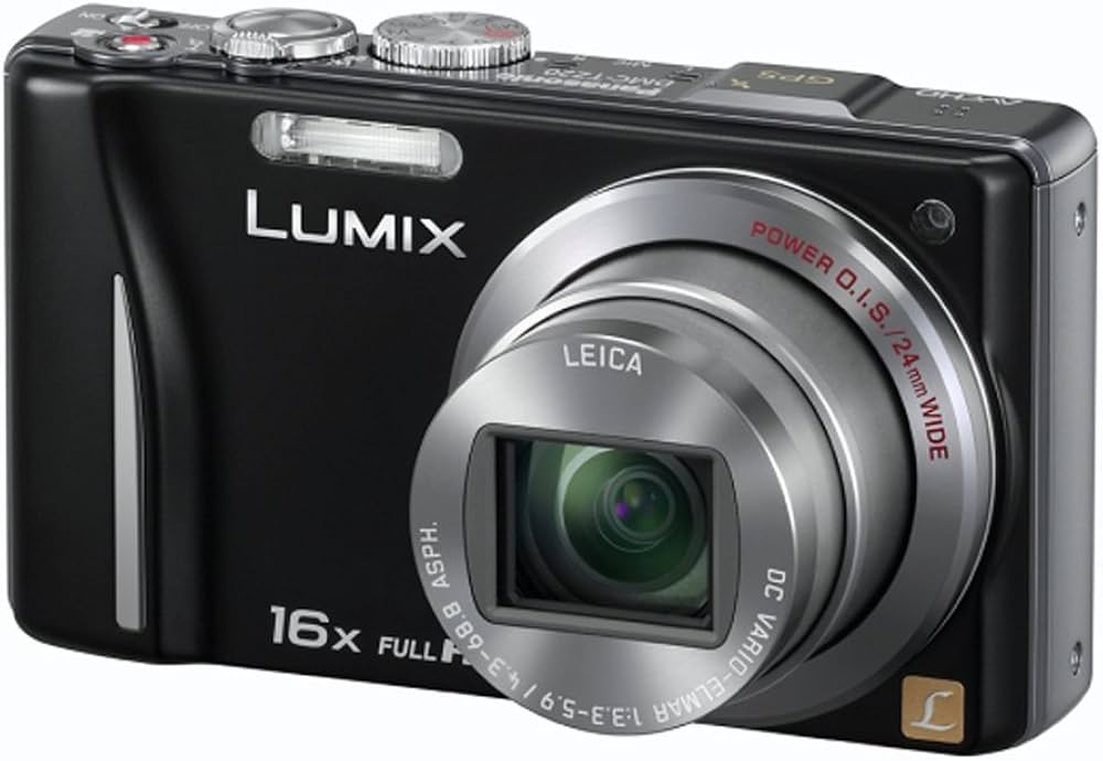 Panasonic Lumix TZ20 Digital Camera - Black (14.1MP MOS, 16x