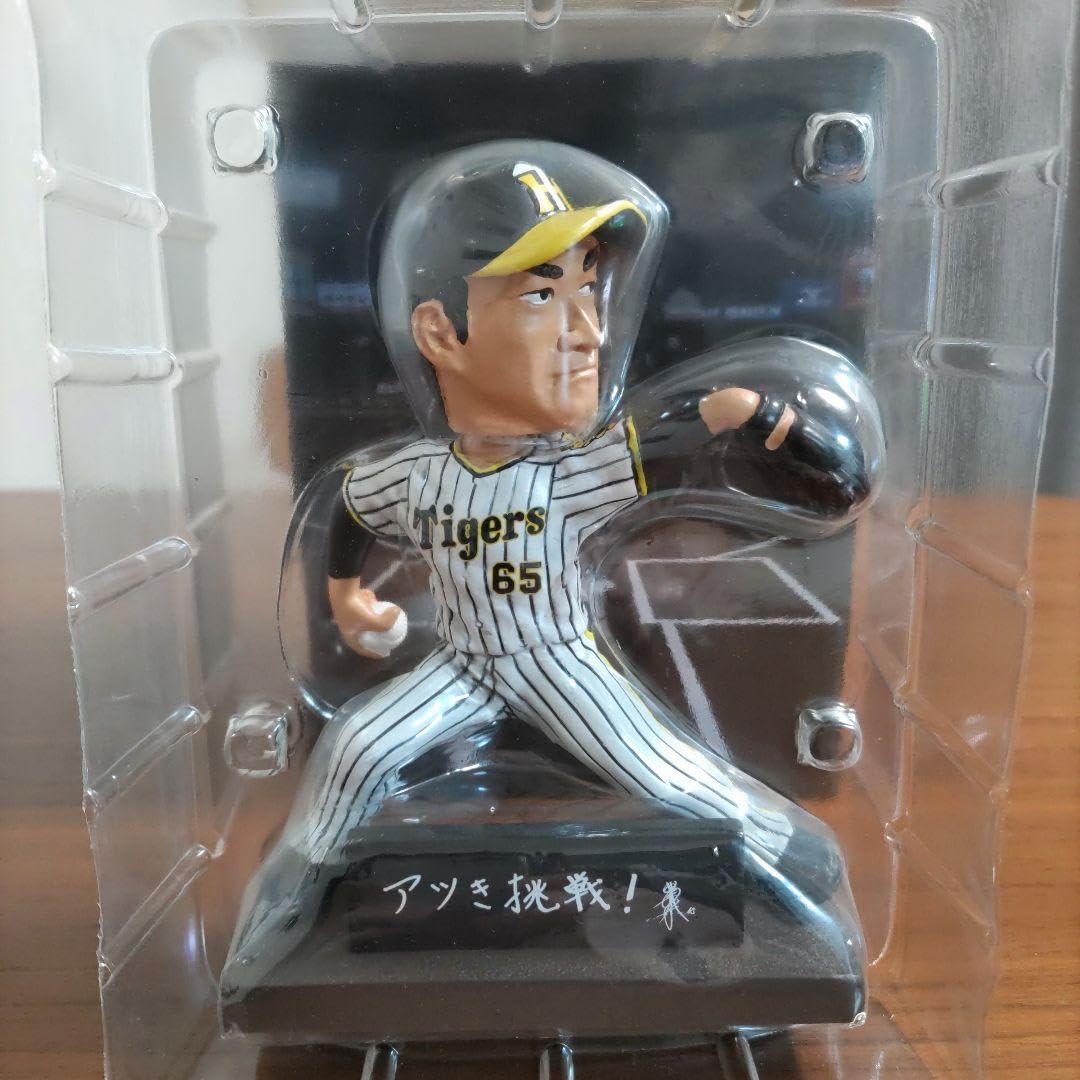 Amazon | 阪神タイガース ボブルヘッドフィギュア 湯浅選手