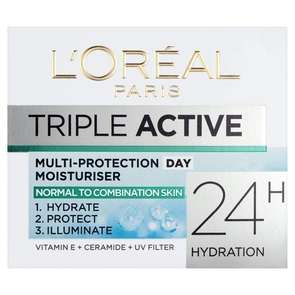 Amazon.com: L'Oreal Paris Dermo-Expertise Triple Active Day Multi