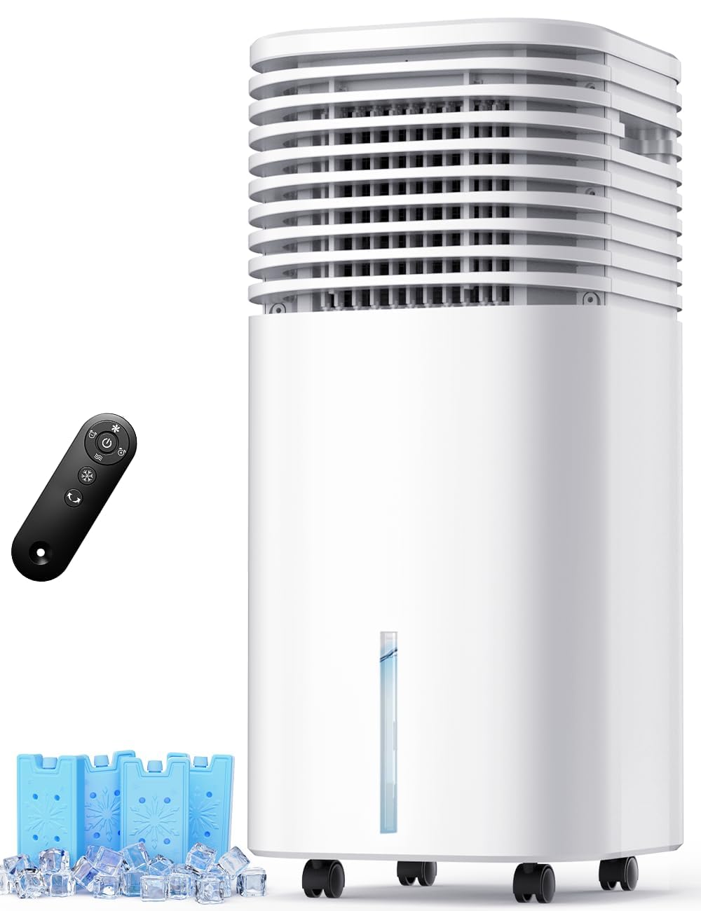 Amazon | 【工事不要で移動式エアコンに完勝！】MYICY 冷風機 強力 冷