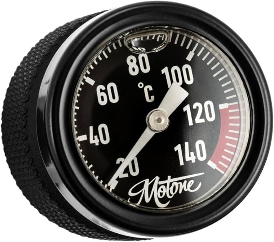 Amazon | Motone(モートーン) 油温計 オイルフィラーキャップ °C T100