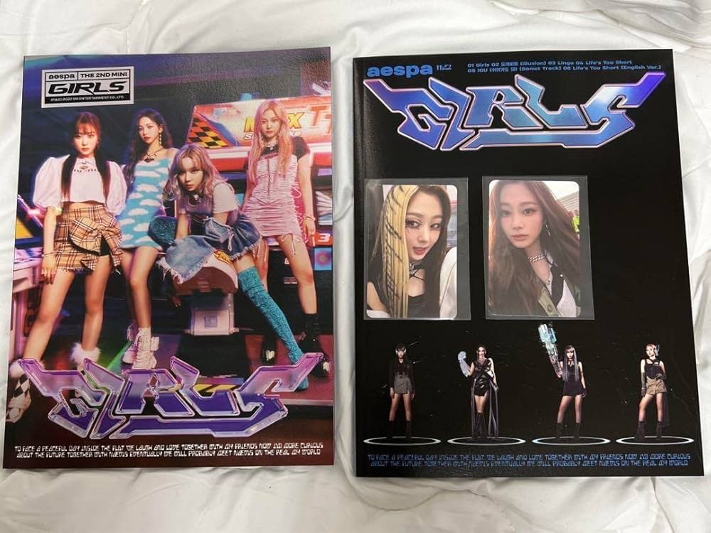 Amazon.co.jp: aespa エスパ ジゼル Girls アルバム トレカ セット