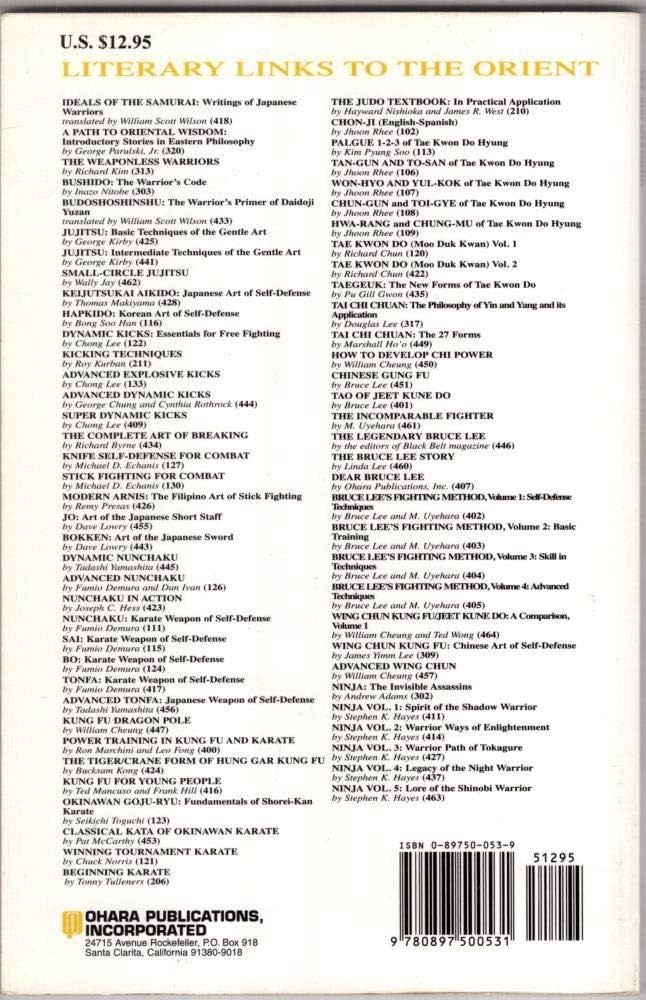 Bruce Lee's Fighting Method, Vol. 4 : Bruce Lee: Amazon.com.au: Books