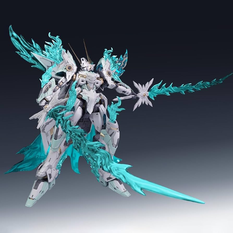 Amazon | SNAA 1/100 蒼炎の魂 - 炎皇 青煌粒子覚醒武装 YR-04 焱皇