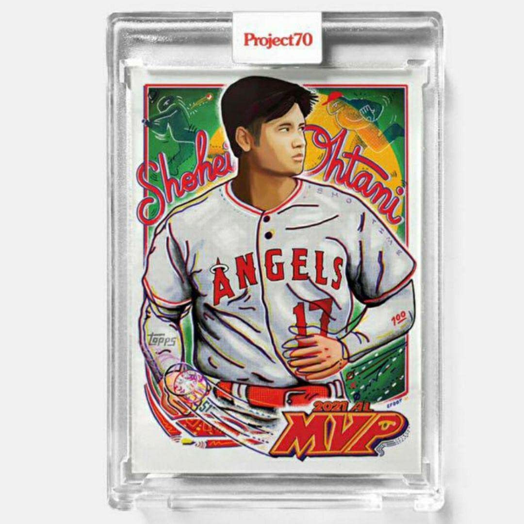 topps project 70 Card 621 大谷翔平 カード ○○/70 大谷翔平 Topps