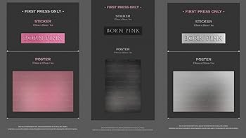 BLACKPINK - BORN PINK [BOX SET ver.] 2nd Album+Folded Poster (PINK