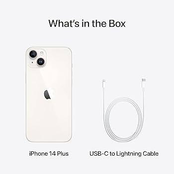 Apple iPhone 14 Plus (256 GB) - Starlight : Amazon.co.za