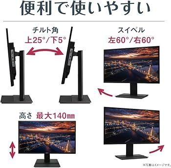 Amazon.co.jp: Acer 31.5型ワイド液晶ディスプレイ EB321HQUBbmidphx