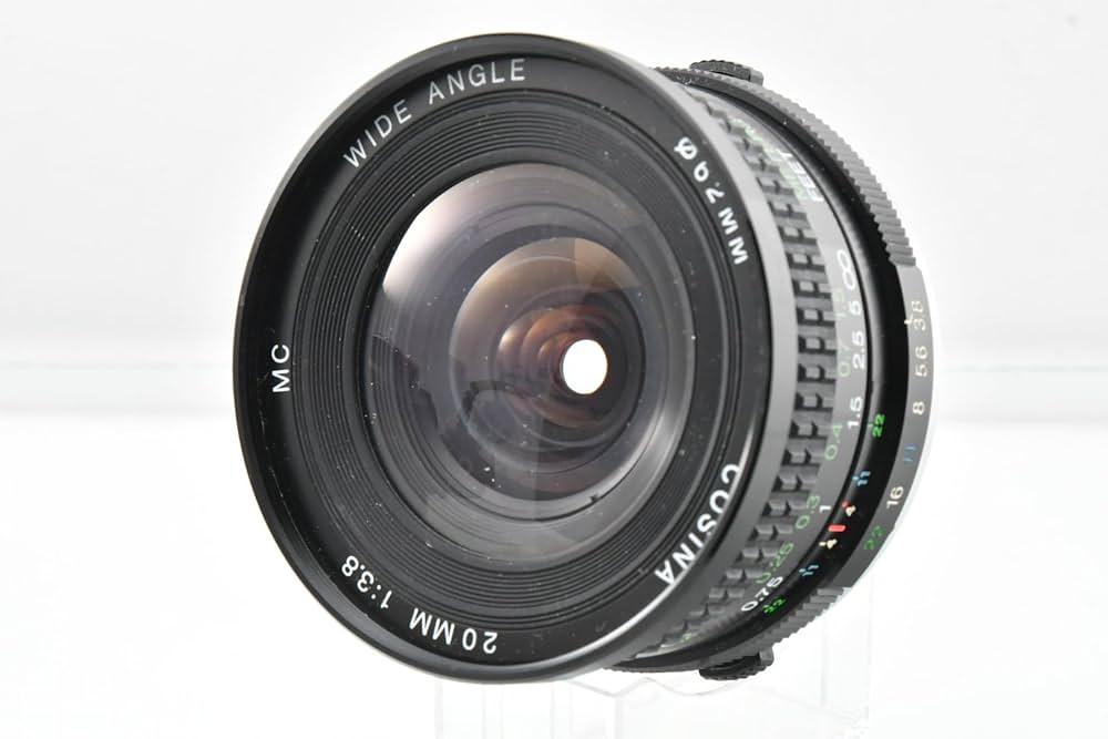 レンズ(単焦点) PENTAX K COSINA 20mm F3.8 MC WIDE ANGLE レンズ(単