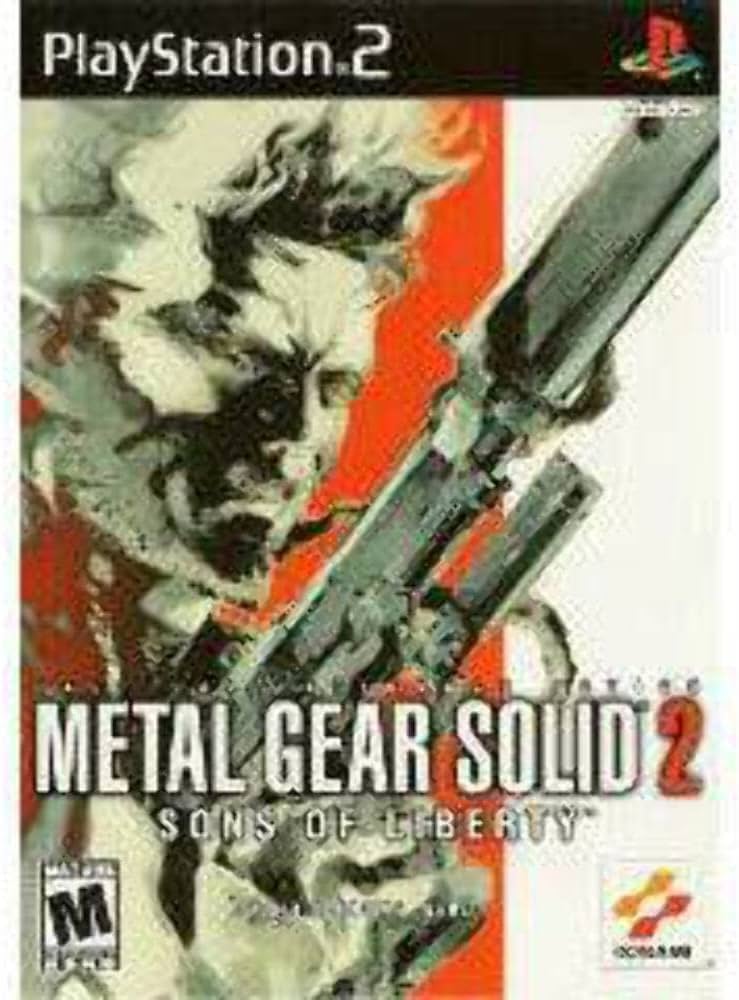 Amazon.com: Metal Gear Solid 2: Sons of Liberty - PlayStation 2