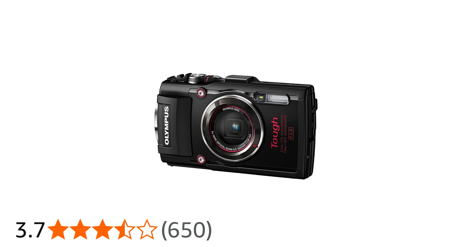 Olympus Tough TG-4 Camera - Black: Amazon.co.uk